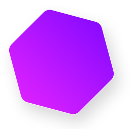 purple hexagon